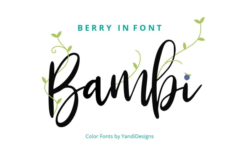 bambi-font-extras