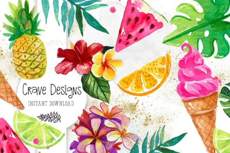 tropical-summer-clipart