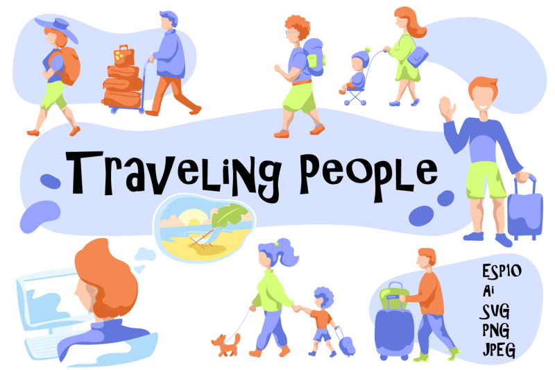 traveling-people-vector-illustration