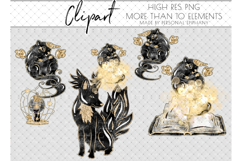 glam-witch-clipart-halloween-clipart-mythical-beast-clipart