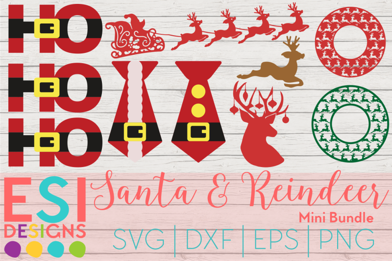 santa-and-reindeer-mini-bundle-svg-dxf-eps-png
