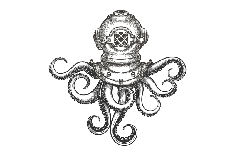 octopus-in-diving-helmet