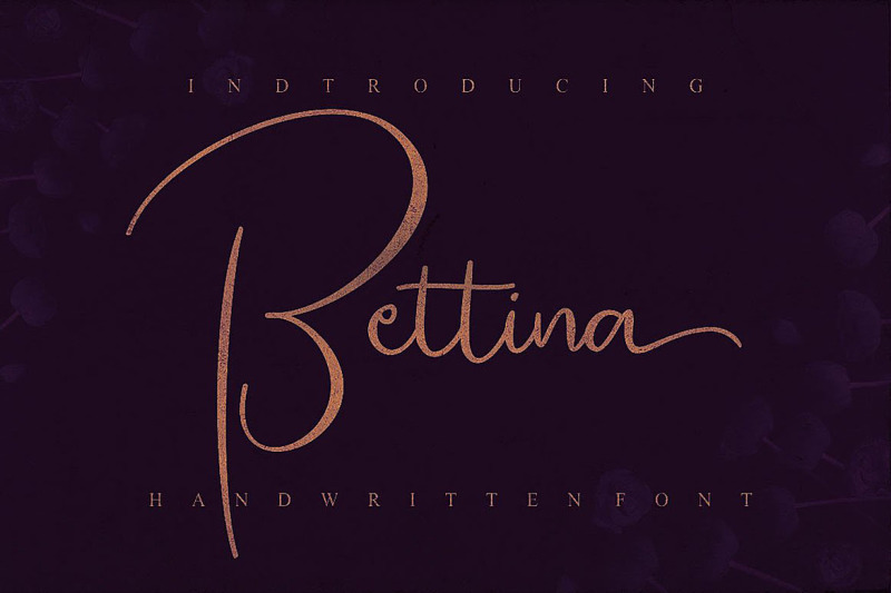 bettina-script-font