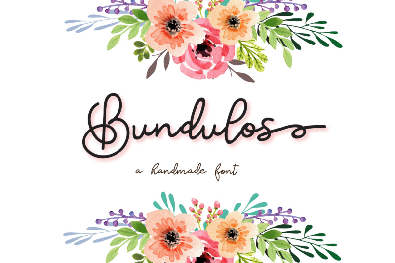 bundulos-a-calligraphy-font