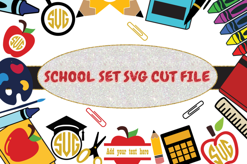 school-set-svg-cut-file