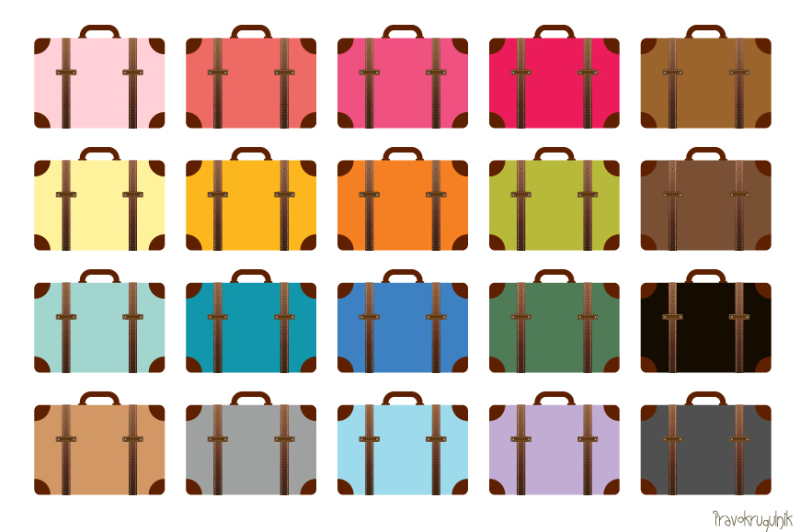vintage-suitcase-rainbow-color-suitcases-travel-luggage-briefcase
