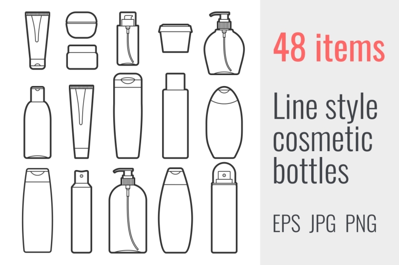 48-line-style-cosmetic-bottles