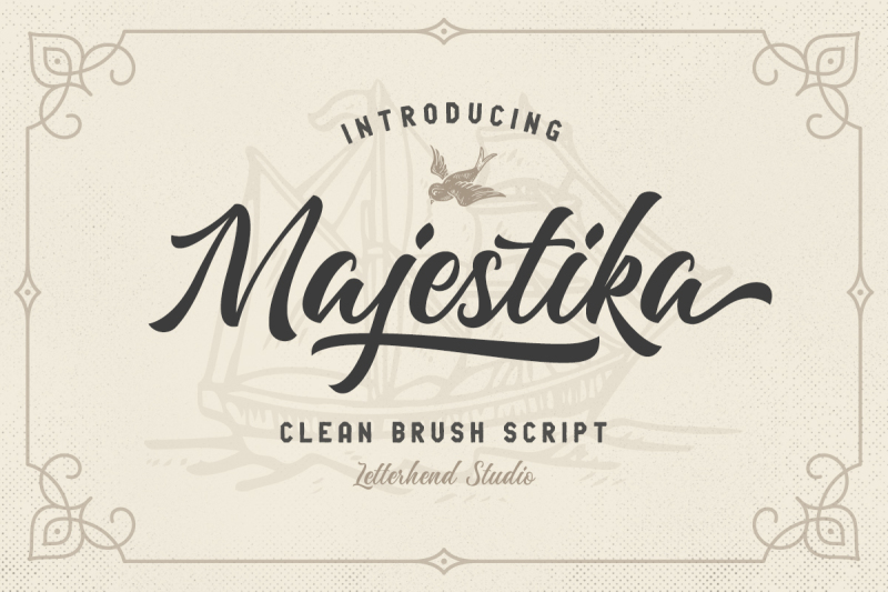 majestika-clean-brush-script