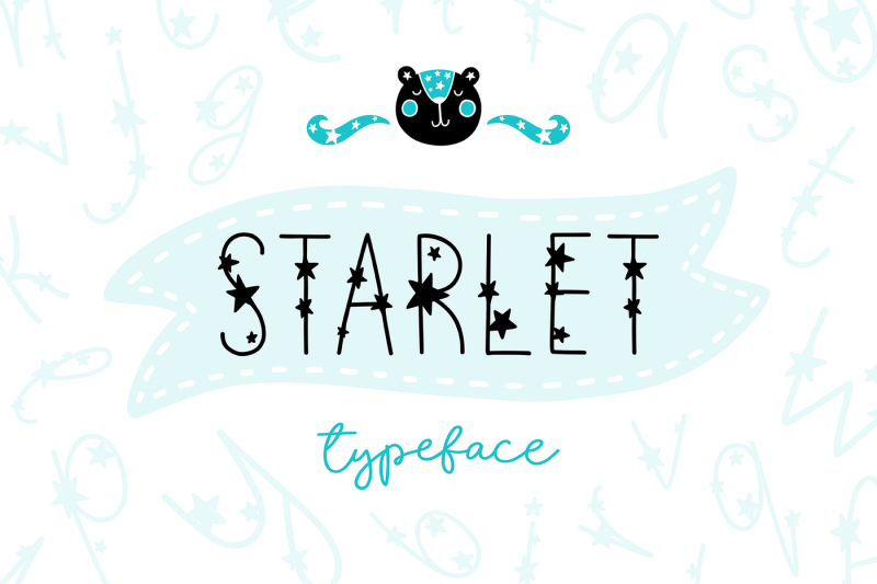 starlet-typeface-with-clipart