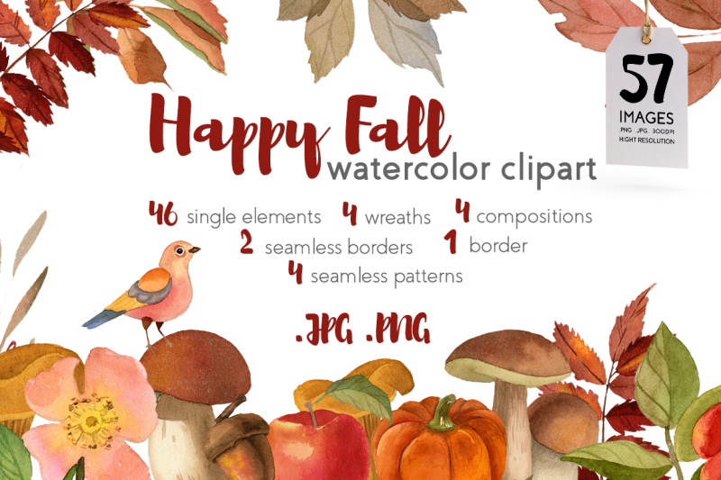 watercolor-fall-clipart-autumn-design-set