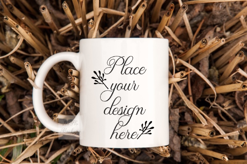 Free Halloween Coffee mug mock up white cup mockup psd september mockups (PSD Mockups)