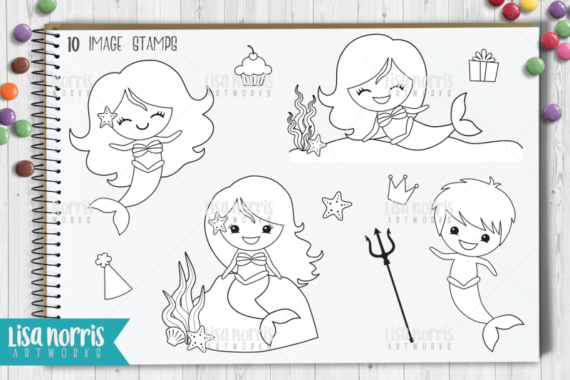 mermaid-pals-digital-stamps-and-svg-cutting-files