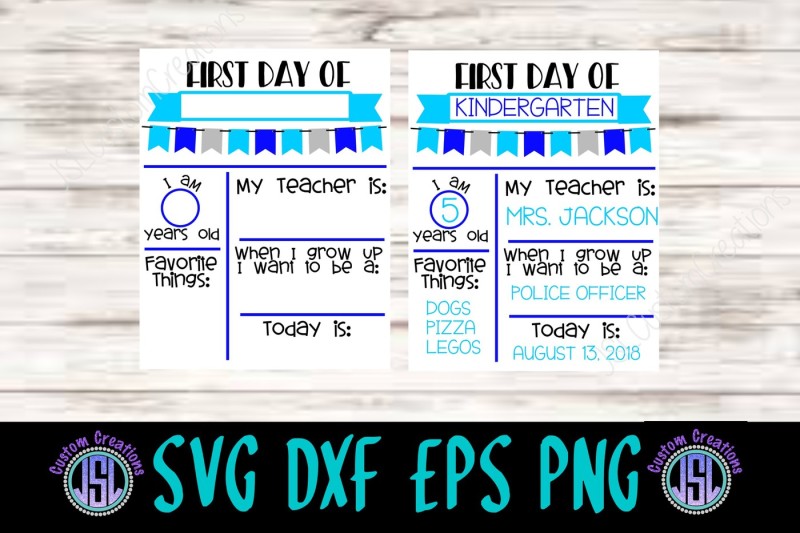 first-day-of-school-sign-boy-template-svg-dxf-eps-png-digital-file