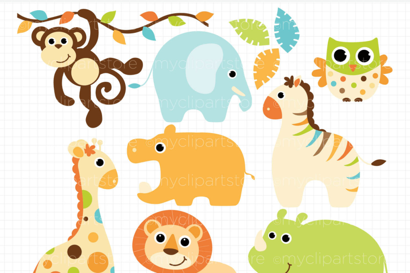 safari-animals-clipart-baby-boy-vector-clipart