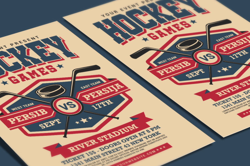 hockey-game-flyer