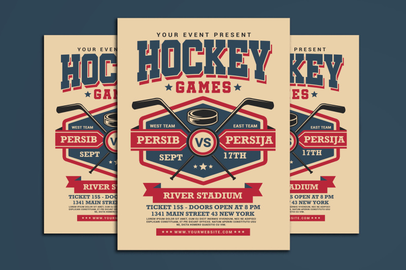 hockey-game-flyer