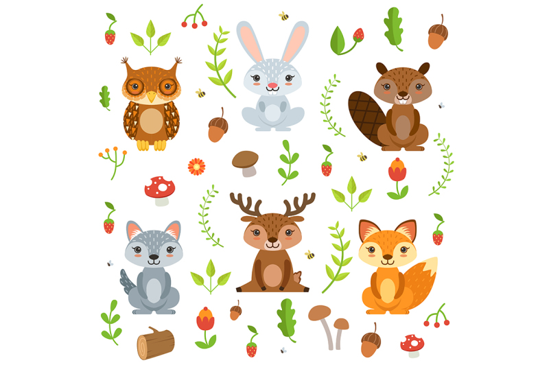 forest-animals-in-cartoon-style