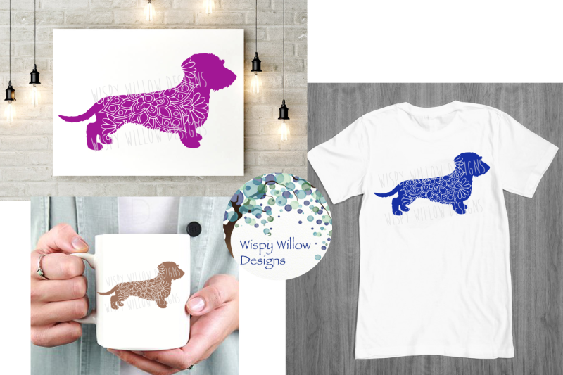 wire-haired-dachshund-mandala-weiner-dog-svg-dxf-eps-png-jpg-pdf