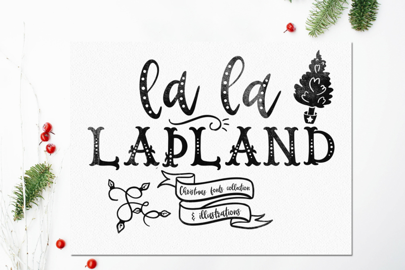 lalalapland-fonts-and-illustrations