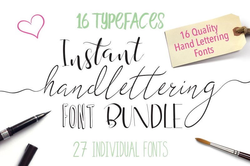 Font Bundle Shop Bundle By Joanne Marie Thehungryjpeg Com