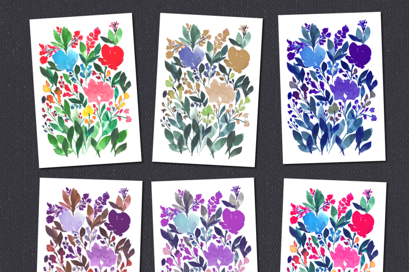 digital-printable-downloadable-hand-painted-flowers