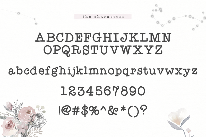 effortless-a-typewriter-font