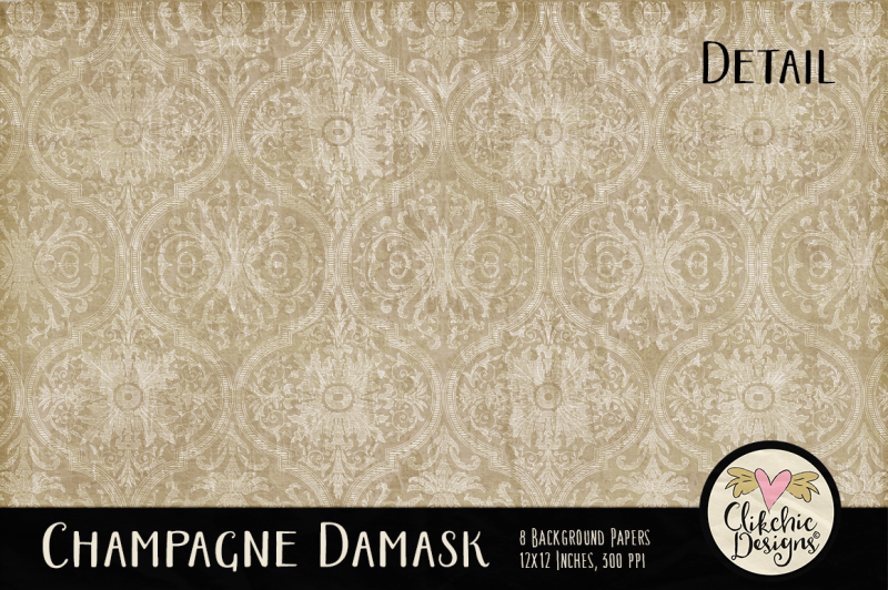 champagne-wedding-damask-textures