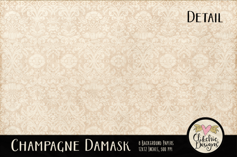 champagne-wedding-damask-textures