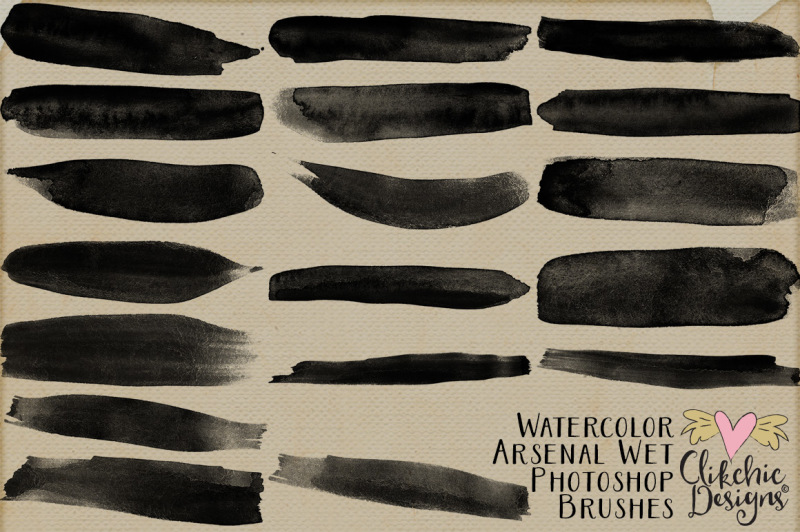 watercolor-arsenal-wet-photoshop-brushes