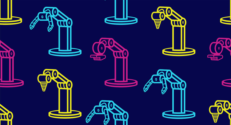 seamless-pattern-with-robotic-arms