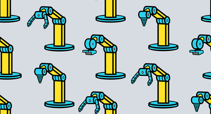 seamless-pattern-with-robotic-arms