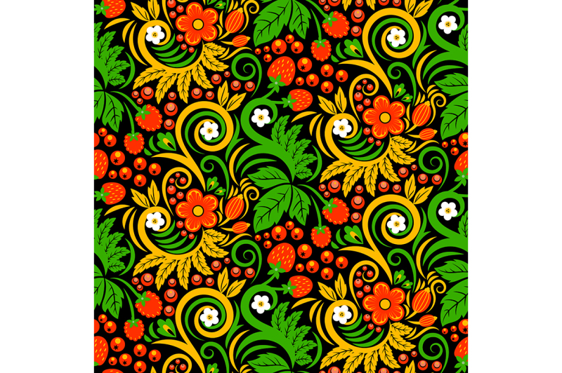 seamless-pattern-of-khokhloma-style