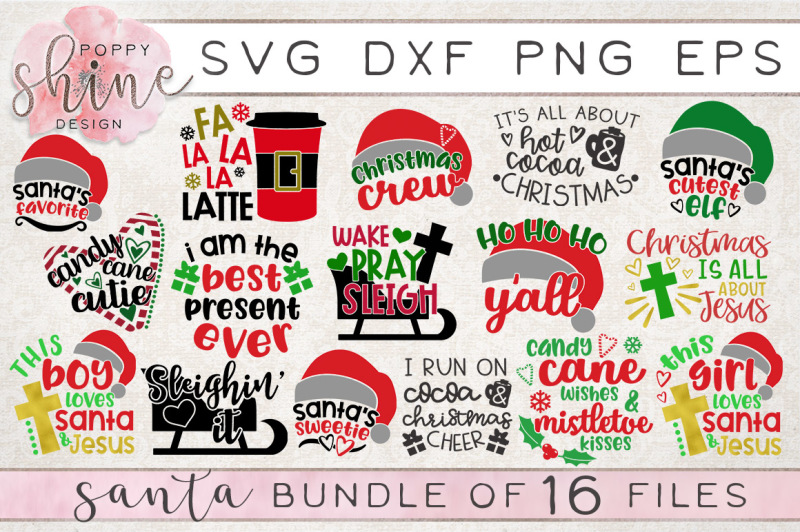 santa-bundle-of-16-svg-png-eps-dxf-cutting-files