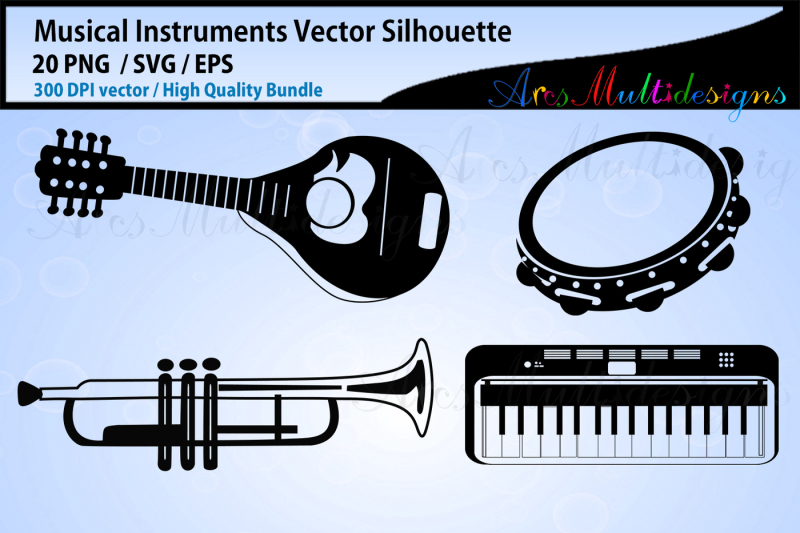 musical-instruments-svg-silhouette-musical-instruments-vector