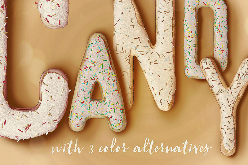 get-your-cookie-3d-lettering