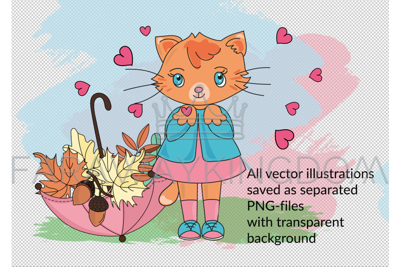 cute-kitty-vector-illustration-seamless-pattern-and-animation-set