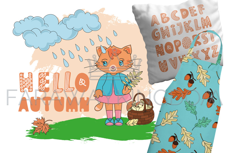 cute-kitty-vector-illustration-seamless-pattern-and-animation-set