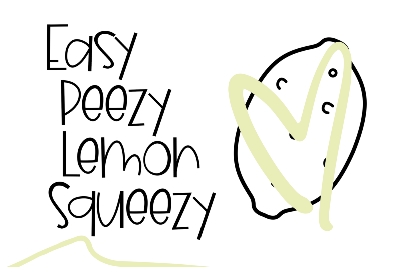 blueberry-lemonade-a-handwritten-font