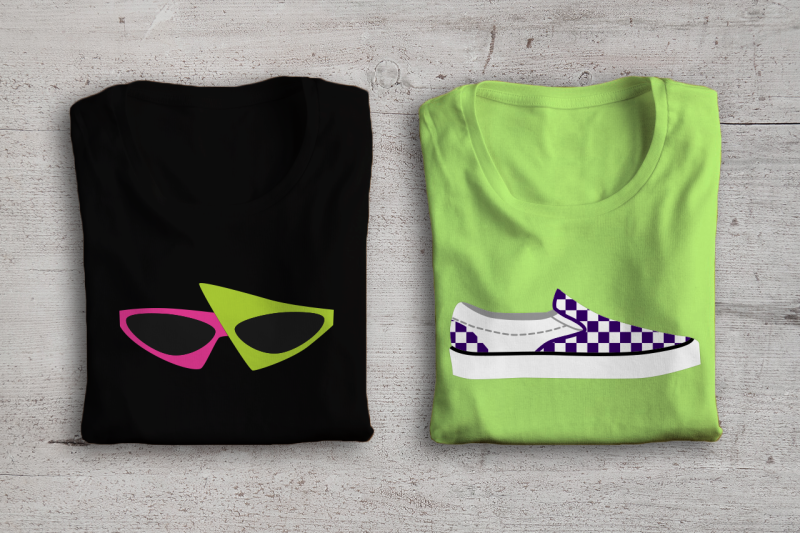 80s-fashion-set-svg-png-dxf