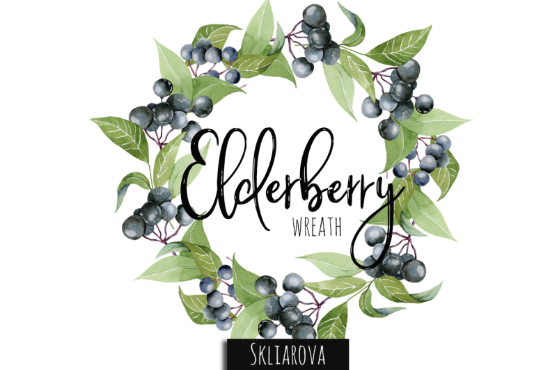 elderberry-wreath