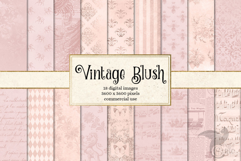 vintage-blush-digital-paper