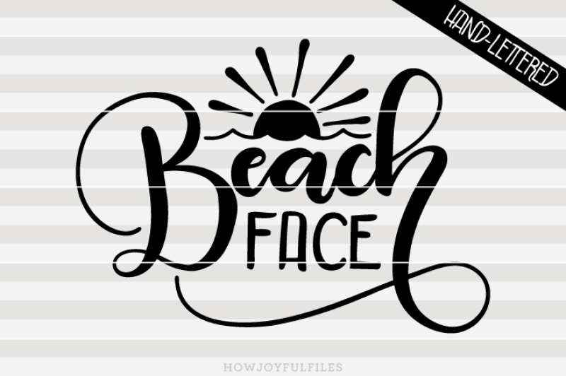 beach-face-svg-dxf-pdf-files-hand-drawn-lettered-cut-file