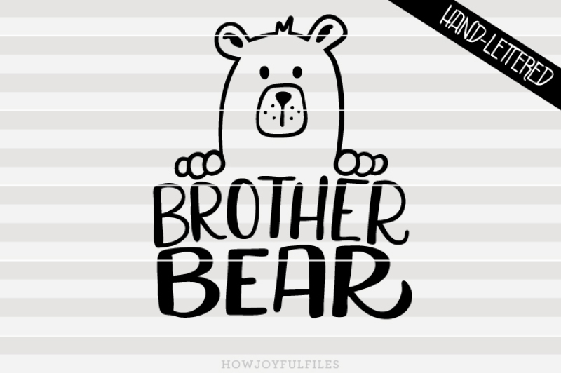 brother-bear-bear-family-hand-drawn-lettered-cut-file