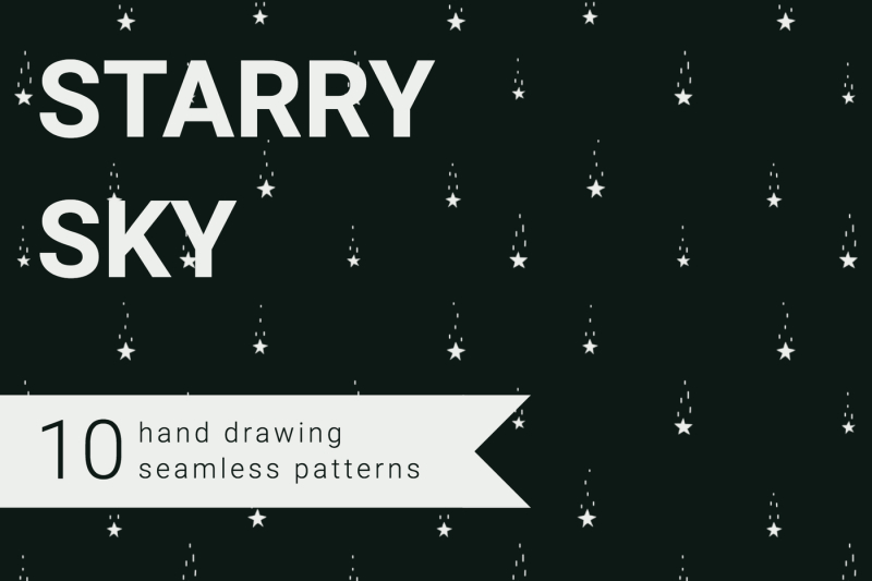 starry-sky-seamless-patterns-set