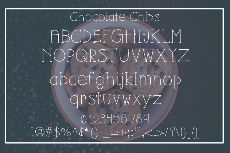 chocolate-chips-font