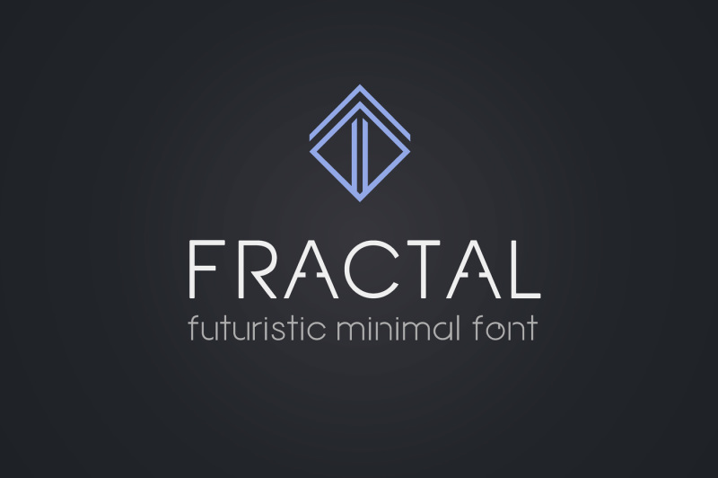 fractal-futuristic-minimal-font