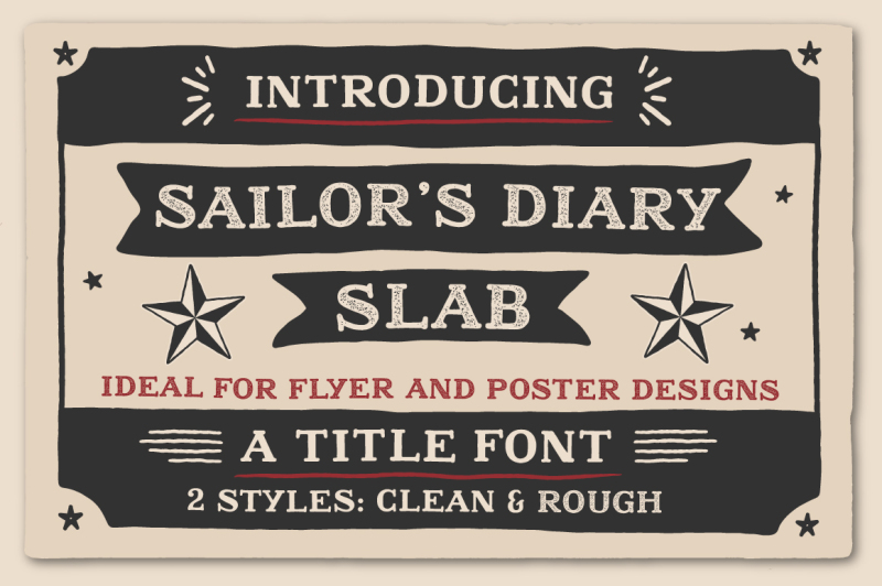 sailors-diary-font-bundle