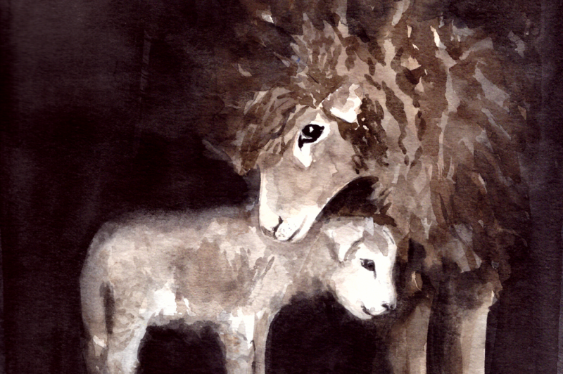 watercolor-mother-and-baby-sheep-clip-art-and-print