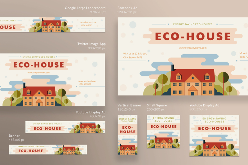 design-templates-bundle-flyer-banner-branding-eco-house