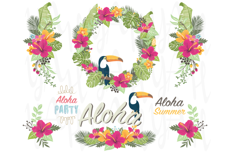 aloha-floral-elealoha-floral-elementsments